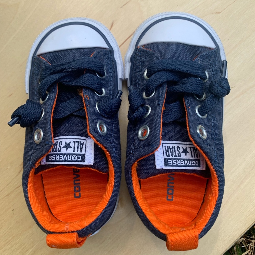 Converse Toddler Boys Shoes, Size 5, Navy
